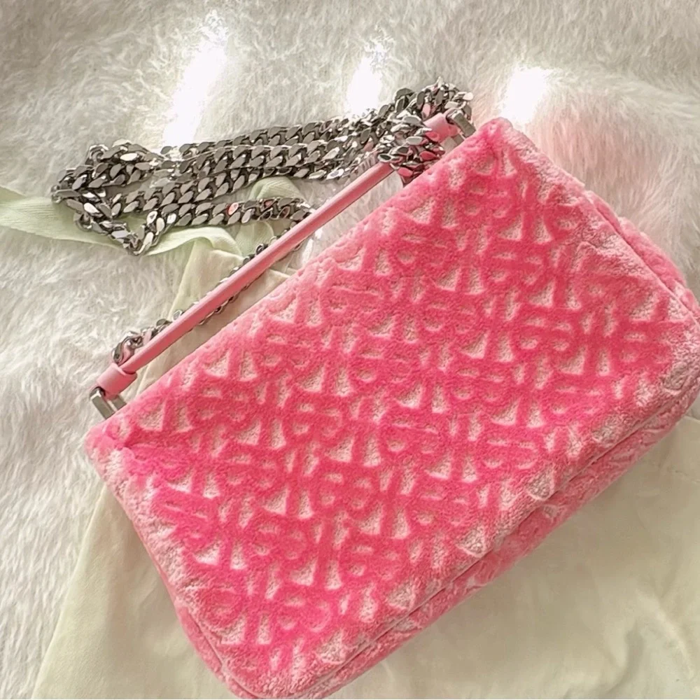 Burberry Pink Crossbody Bag with Monogram Design - Picture 11 of 15